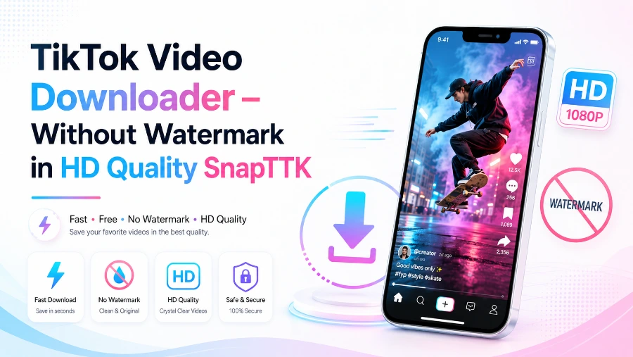 TikTok Video Downloader – Without Watermark in HD Quality