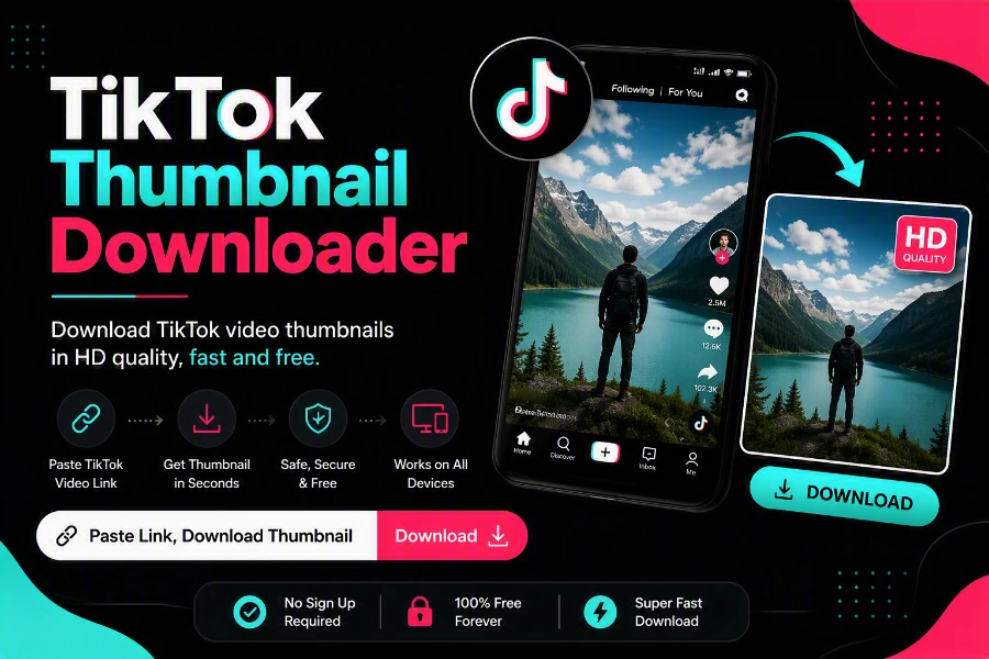 TikTok Thumbnail Downloader