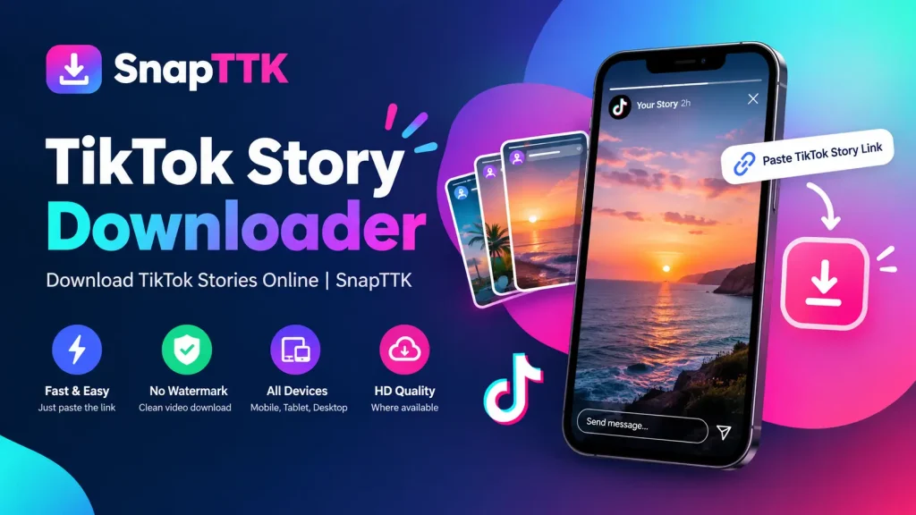 TikTok Story Downloader – Download TikTok Stories Online SnapTTK